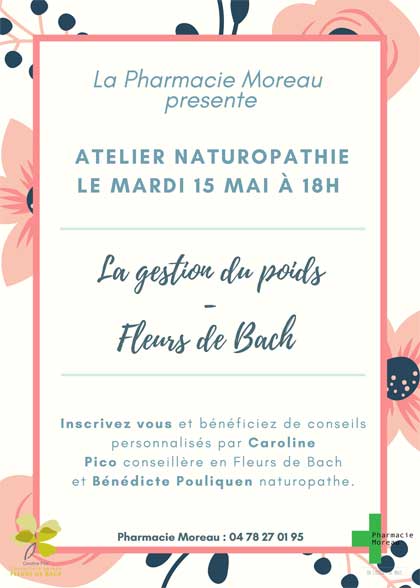 gestion du poids -fleurs de Bach et phytothérapie - Lyon 